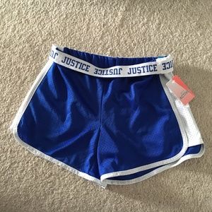 New with tags Girls 10/12 Justice shorts